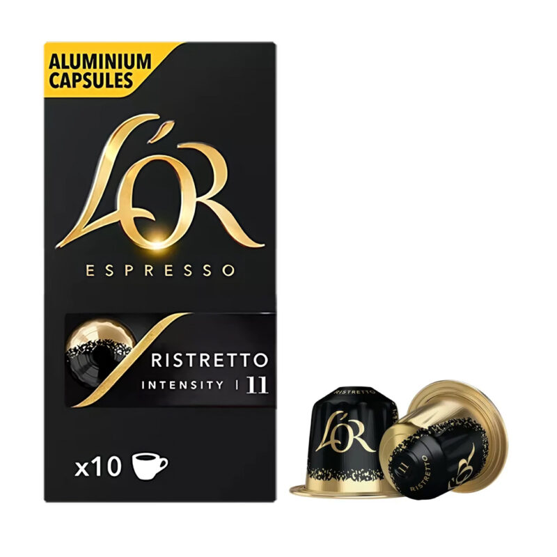 Espresso LOR Ristretto συμβατές με Μηχανή Nespresso 10 κάψουλες