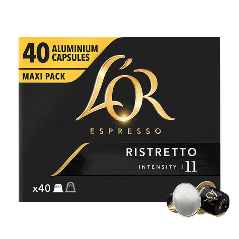 Espresso LOR Ristretto συμβατές με Μηχανή Nespresso 40τεμάχια