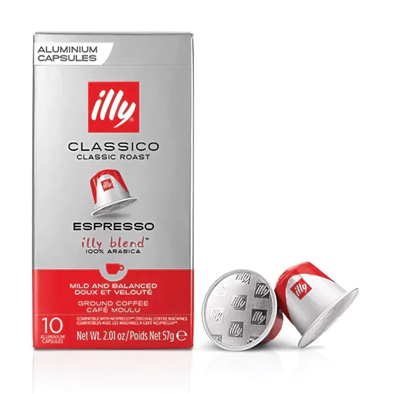 Espresso illy classico συμβατές με Μηχανή Nespresso 10τεμ