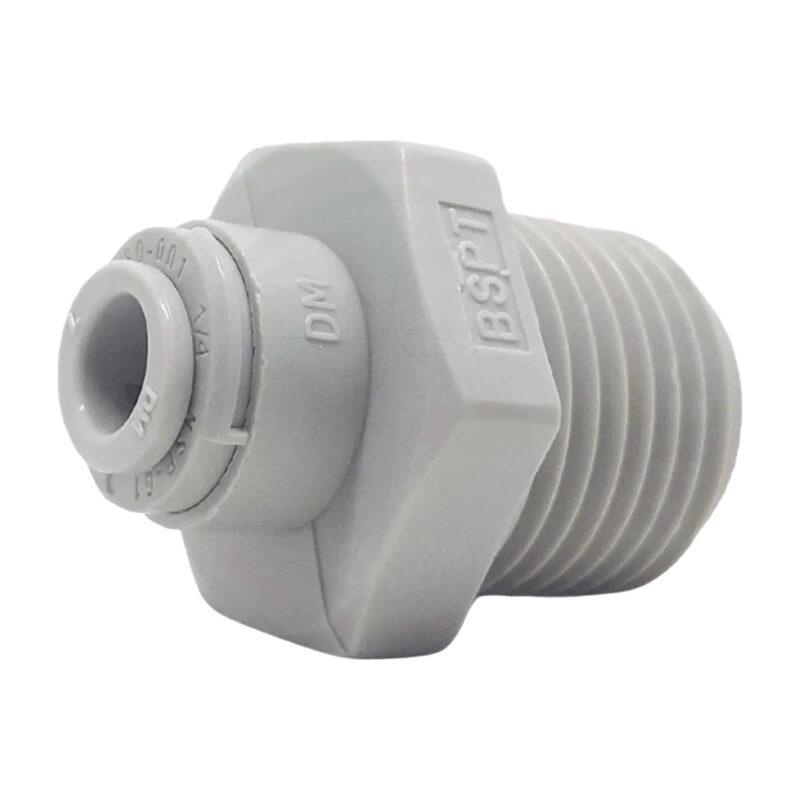 Ταχυσύνδεσμος Κούμπωμα 1 4 inch σε Αρσενικό Σπείρωμα 1 2 inch