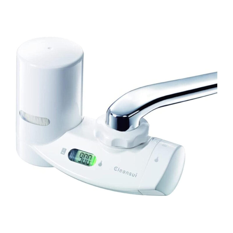 Cleansui Φίλτρο Νερού Βρύσης Mitsubishi Rayon MD301 Ενεργός Άνθρακας Μεμβράνες Κοίλων Ινών 0.1 μm Λευκό