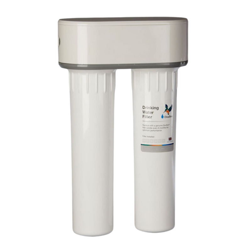 Doulton HIP DUO Nitrate Ultracarb Διπλή Συσκευή Φίλτρου Νερού Κάτω Πάγκου