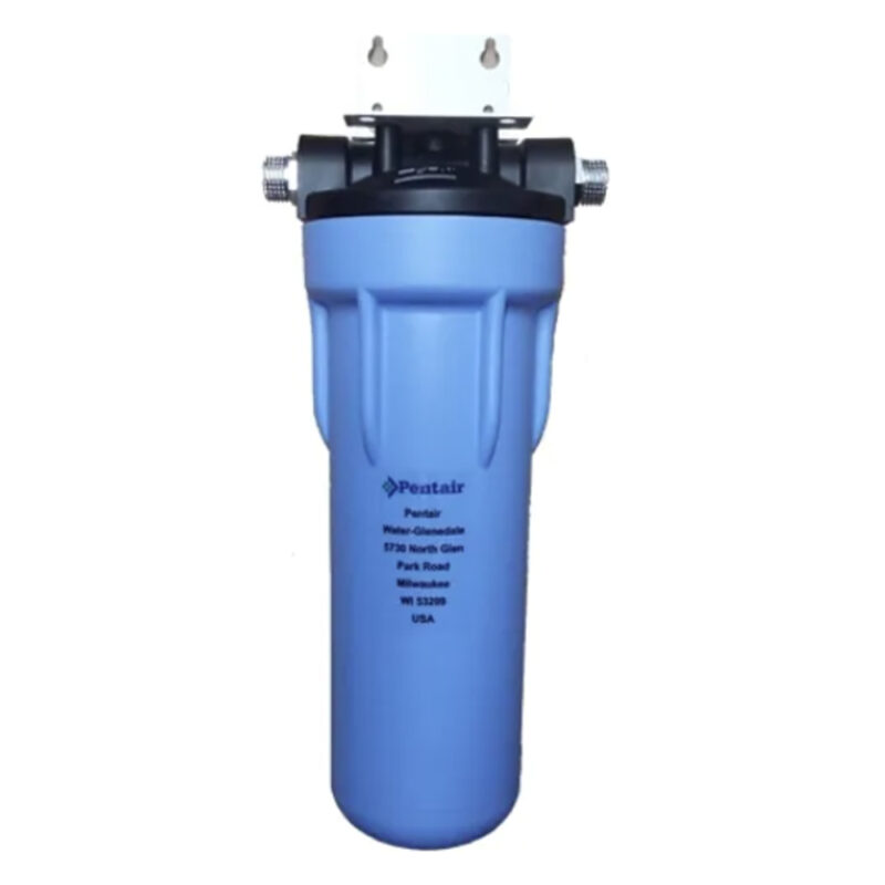 PENTAIR 3GSL Single Πλαστική Μονή Συσκευή Φίλτρου Νερού Κάτω Πάγκου 1 2 inch