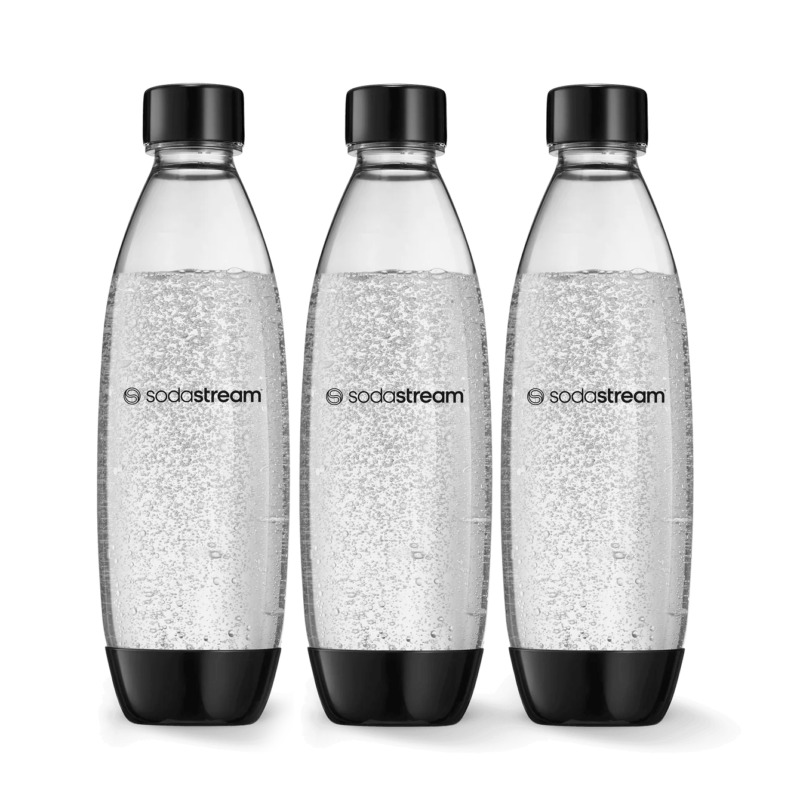 Sodastream 3 Δοχεία Classic Slim 1 λίτρο Πλαστικά