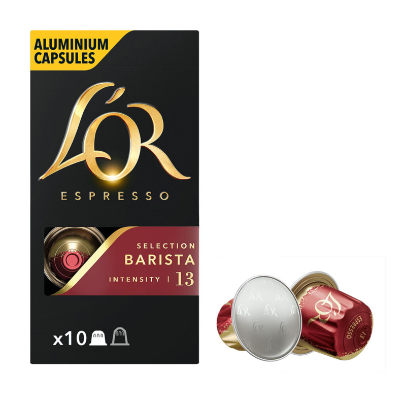 Κάψουλες Espresso LOR BARISTA συμβατές με μηχανή Nespresso - 10 κάψουλες