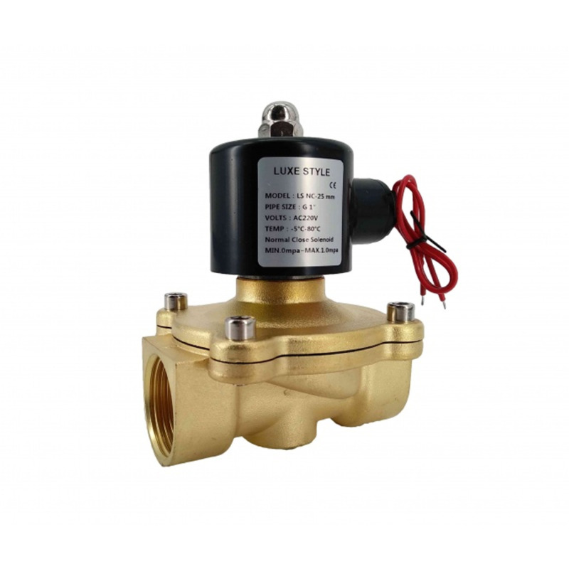 Ηλεκτρομαγνητική Βαλβίδα Νερού 1" Solenoid Valve Close style (220Volt) για σύστημα υδροδότησης.
