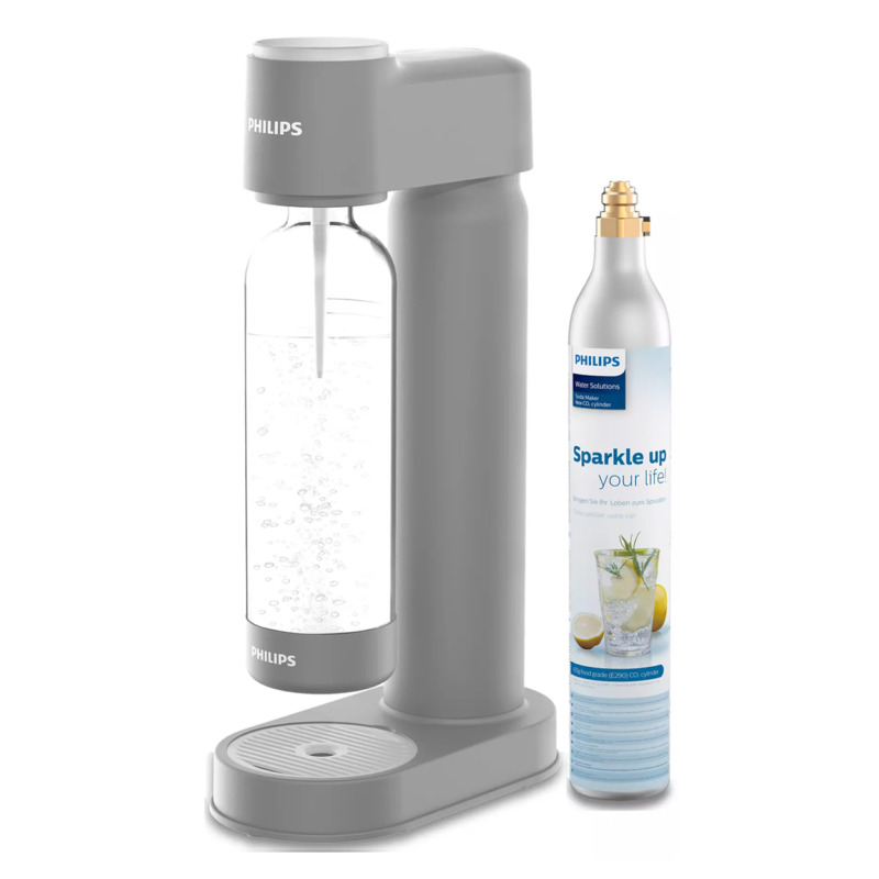 Φωτογραφία Philips ADD4901 Sodamaker Lite Γκρι Συσκευή Ανθρακούχου Νερού - Χωρίς Ρεύμα