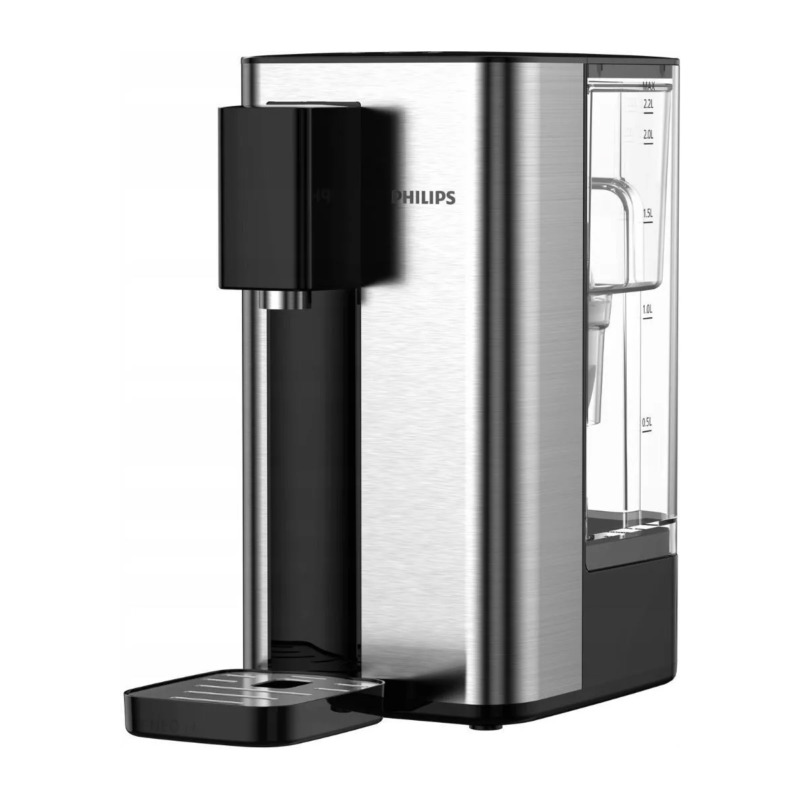 Διανομέας νερού Philips με φίλτρο απομάκρυνσης χλωρίου και μετάλλων, ψηφιακή ένδειξη, ασημί, διάρκεια ζωής 1 μήνα/100L.