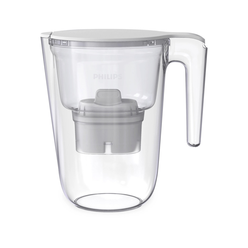 Η κανάτα Philips AWP2937WHT Micro X-Clean, σε λευκό πλαστικό με καπάκι 3400ml προσφέρει την καλύτερη γεύση