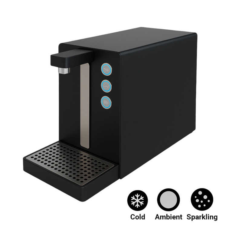 Ψύκτης Παγωμένο και Ανθρακούχου Νερού 30 λίτρων την ώρα με Ψηφιακό Θερμοστάτη