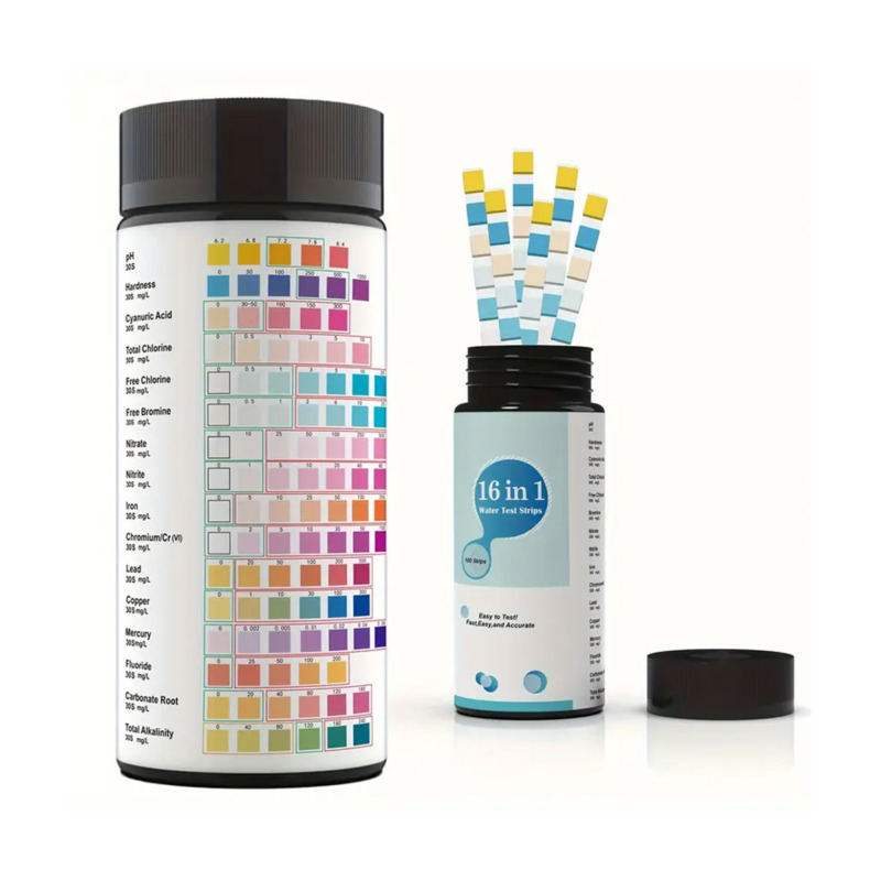 16 σε 1 Επαγγελματικές Ταινίες Ελέγχου Νερού 100 τεμάχια – Για Πόσιμο Νερό Πισίνες Ενυδρεία Πηγάδια 2