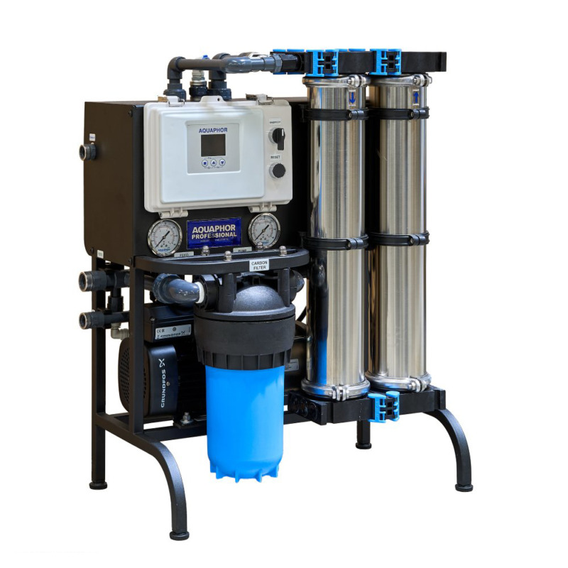 Επαγγελματική Αντίστροφη Όσμωση 2000 GPD Aquaphor APRO 300 λίτρα - ώρα